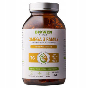 BIOWEN OMEGA 3 FAMILY 720MG EPA 480MG DHA 225KAPS
