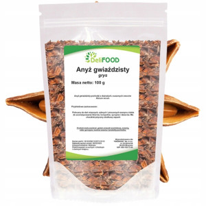 DELIFOOD ANYŻ GWIAZDZISTY 100G