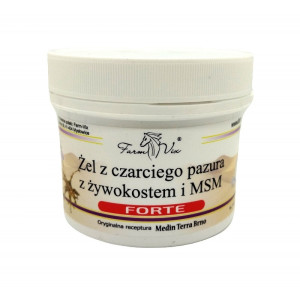 FARM VIX ŻEL CZARC. PAZU. Z ŻYWO. I MSM FORTE150ML