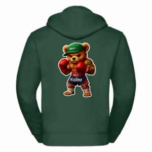 PROFIT BLUZA MISIEK MUAY THAI PREMIUM DEEP BATTLE GREEN Z SUWAKIEM