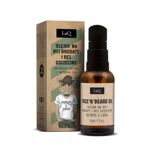 LAQ DZIKUS Z LASU CZARNY MAT OLEJEK DO BRODY 30ML
