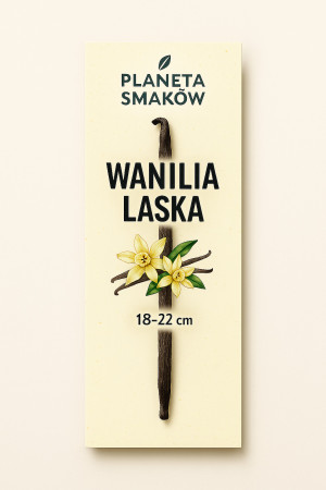 PLANETA SMAKÓW WANILIA LASKA 1 SZT