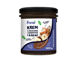 FIVIO KREM ORZECH LASKOWY I KAKAO CRUCHY 300G