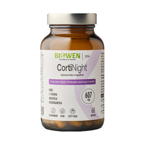 BIOWEN CORTINIGHT KORTYZOL NOC 60KAPS