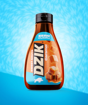 DZIK SOS ZERO KARMELOWY 425ML