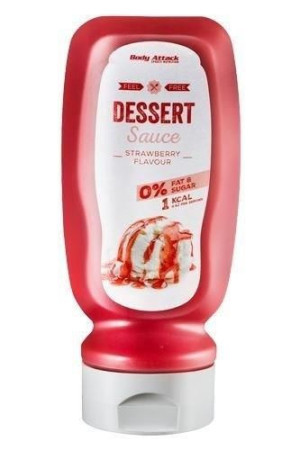 BODY ATTACK DESSERT SAUCE STRAWBERRY 320ML