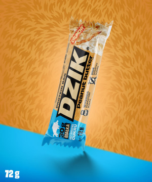 DZIK BATON PROTEINOWY PEANUT BUTTER 72G