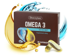 SKOCZYLAS OMEGA 3 D3+K2 MK7 (DHA 712MG+ EPA254MG)