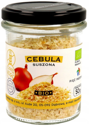PIĘĆ PRZEMIAN CEBULA SUSZONA BIO 50G