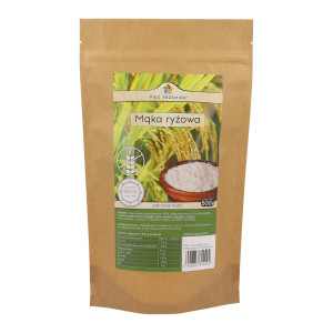 PIĘĆ PRZEMIAN MĄKA RYŻOWA PEŁNOZIAR BEZGLUTEN 500G