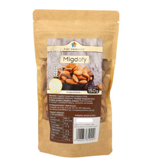 PIĘĆ PRZEMIAN MIGDAŁY ŁUSKANE 150G