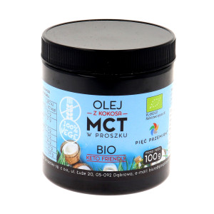 PIĘĆ PRZEMIAN OLEJ MCT Z KOKOSA BIO PROSZEK 100G
