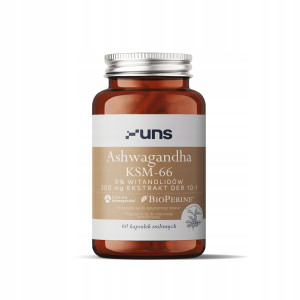 UNS ASHWAGANDHA KSM-66 + BIOPERINE