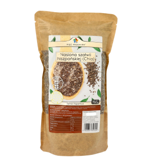 PIĘĆ PRZEMIAN CHIA NASIONA SZAŁWII HISZP. 750G