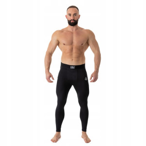 DBX BUSHIDO LEGGINSY TRENINGOWE CLASSIC CZARNE