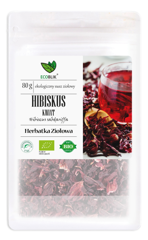 ECOBLIK HIBISKUS KWIAT EKO 80G
