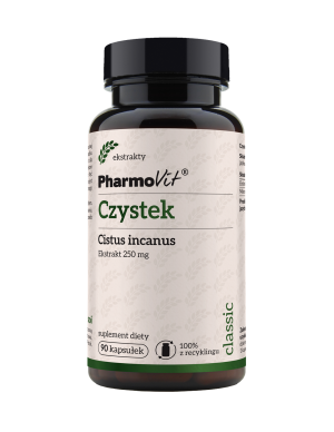 PHARMOVIT CZYSTEK 250MG 90KAPS