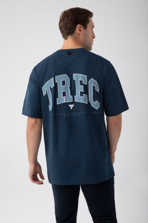TREC T-SHIRT 180 OVERSIZE NAVY KOSZULKA