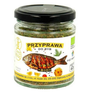 PIĘĆ PRZEMIAN PRZYPRAWA DO RYB BIO 40G