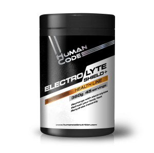 HUMAN CODE ELECTROLYTE SHIELD+ 360G ELEKTROLITY BEZ DODATKU CUKRU