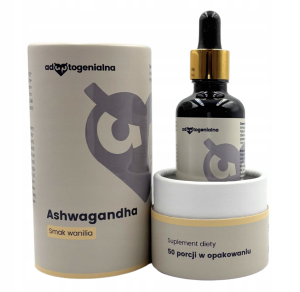 ADAPTOGENIALNA ASHWAGANDHA 50ML W KROPLACH