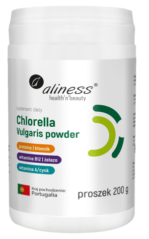 ALINESS CHLORELLA VULGARIS PROSZEK 200G