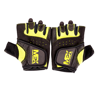 MEX RĘKAWICZKI W-FIT CZARNY/LIMONKA