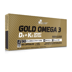 OLIMP GOLD OMEGA 3 D3+K2 SPORT - 60KAPS