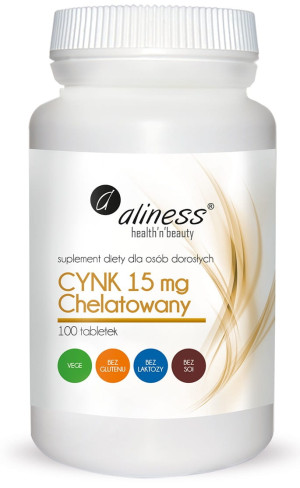 ALINESS CYNK 15MG CHELATOWANY 100KAPS