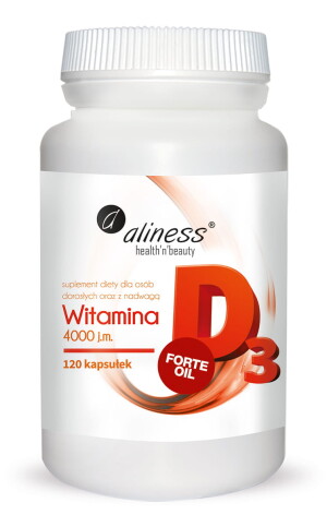 ALINESS WITAMINA D3 4000 J.M. FORTE OIL 120KAPS