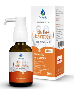 AVITALE BETA KAROTEN PRO WIT A W KROPLACH 30ML