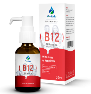 AVITALE WITAMINA B12 W KROPLACH 30ML