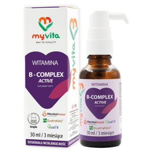 MYVITA KROPLE WITAMINA B-COMPLEX ACTIVE 30ML