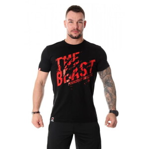 POUNDOUT T-SHIRT BEAST CZARNY