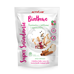 ACTIVLAB SUPER ŚNIADANIE OWSIANKA 300G JABŁKO CYNA