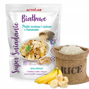 ACTIVLAB SUPER ŚNIADANIE OWSIANKA+R 300G BANAN