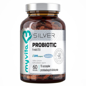 MYVITA SILVER PURE 100% PROBIOTYK 9MLD 60KAPS