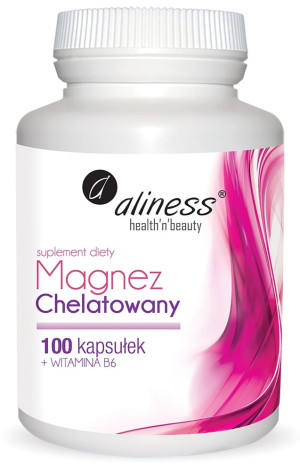 ALINESS MAGNEZ CHELATOWANY 100KAPS