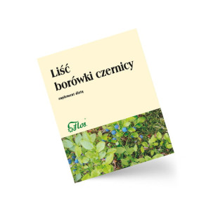 FLOS BORÓWKA CZERNICA LIŚĆ 50G