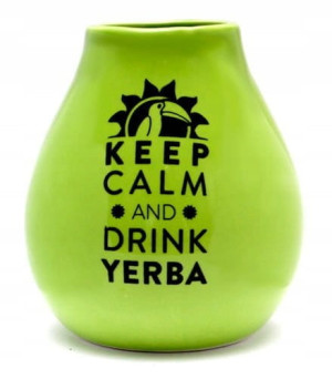 MATERO LUKA GREEN 350ML KEEP CALM