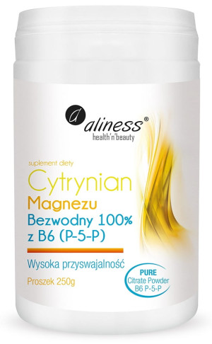 ALINESS CYTRYNIAN MAGNEZU BEZW P-5-P (B6) 250G