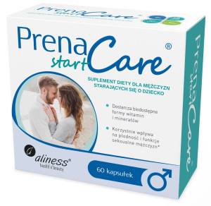 ALINESS PRENACARE START DLA MĘŻCZYZN 60KAPS