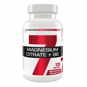 7NUTRITION MAGNESIUM CITRATE+B6 120KAPS