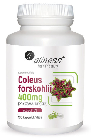 ALINESS COLEUS FORSKOHLII 400MG 100 VEGE KAPS