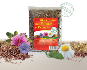 FLOS MIESZANKA STOP PALENIE W PRZEŁYKU 100G