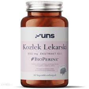 UNS KOZŁEK LEKARSKI+BIOPERINE 60 VEGE KAPS