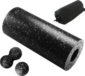WAŁEK DO MASAŻU ROLLER ZESTAW/PIŁKA/DOUBLE MASAŻER