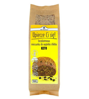 PIĘĆ PRZEMIAN MIESZANKA CHLEBA KETO Z CZARN 500G