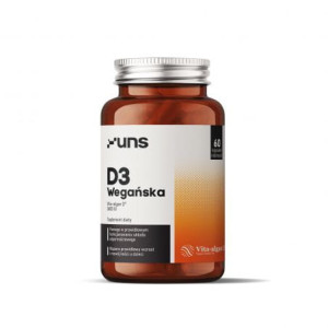 UNS WITAMINA D3 WEGAŃSKA VITA-ALGAE 60 VEGE KAPS