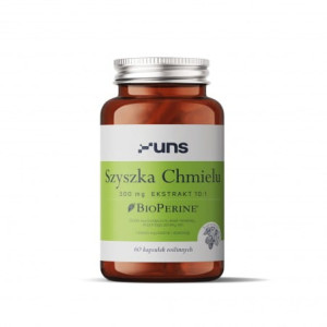 UNS SZYSZKA CHMIELU + BIOPERINE 60 VEGE KAPS